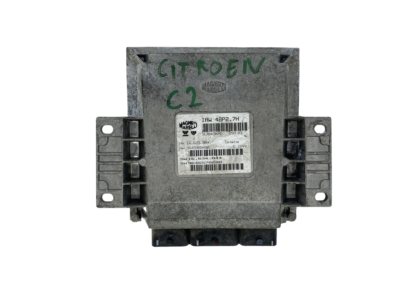 Controller PSA 9646570280 IAW48P2.7H 9645989480 Magneti Marelli 52724 main product photo