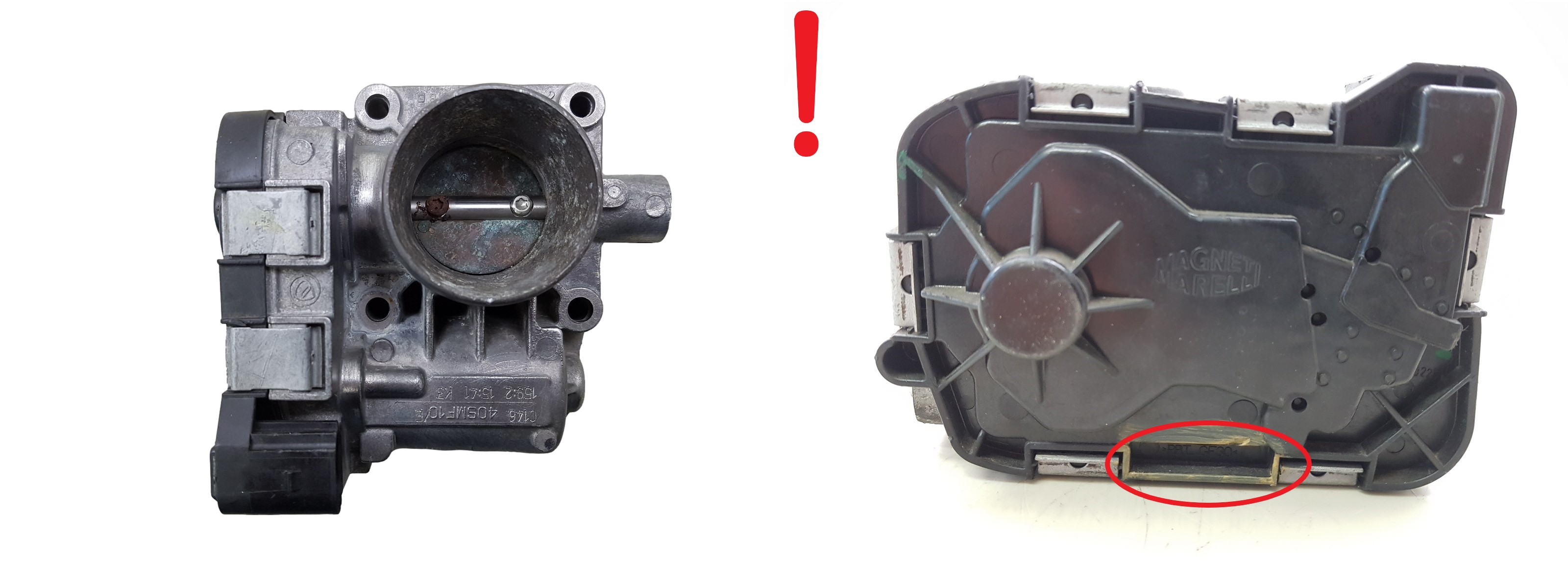 Air Throttle Body Fiat Ford 5519278 40SMF10 Magneti 2925 main product photo