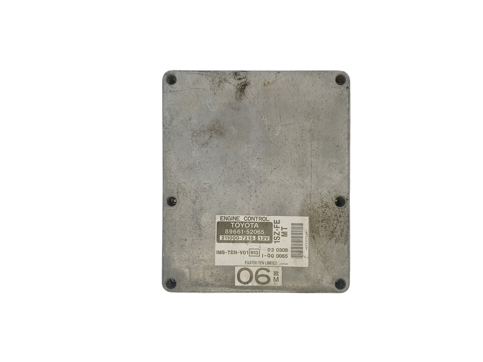 Controller Toyota 89661-52065 211000-7215 Fujitsu 41733 main product photo