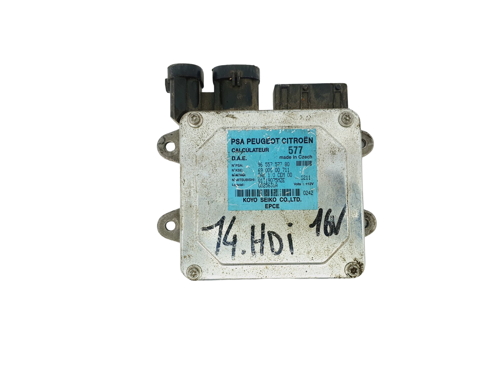 Controller PSA 9655757780 6900000711 Q1T19075MZE Koyo 37039 main product photo