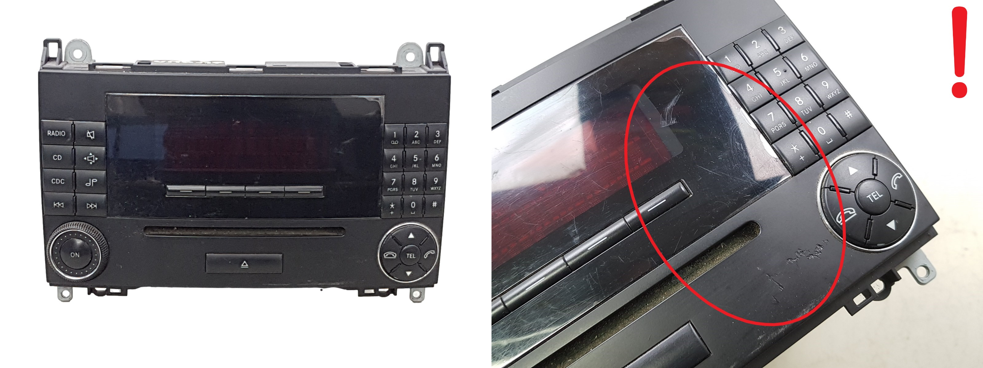 Cd Radio Player Mercedes Vito A1698700689 MF2750 main product photo