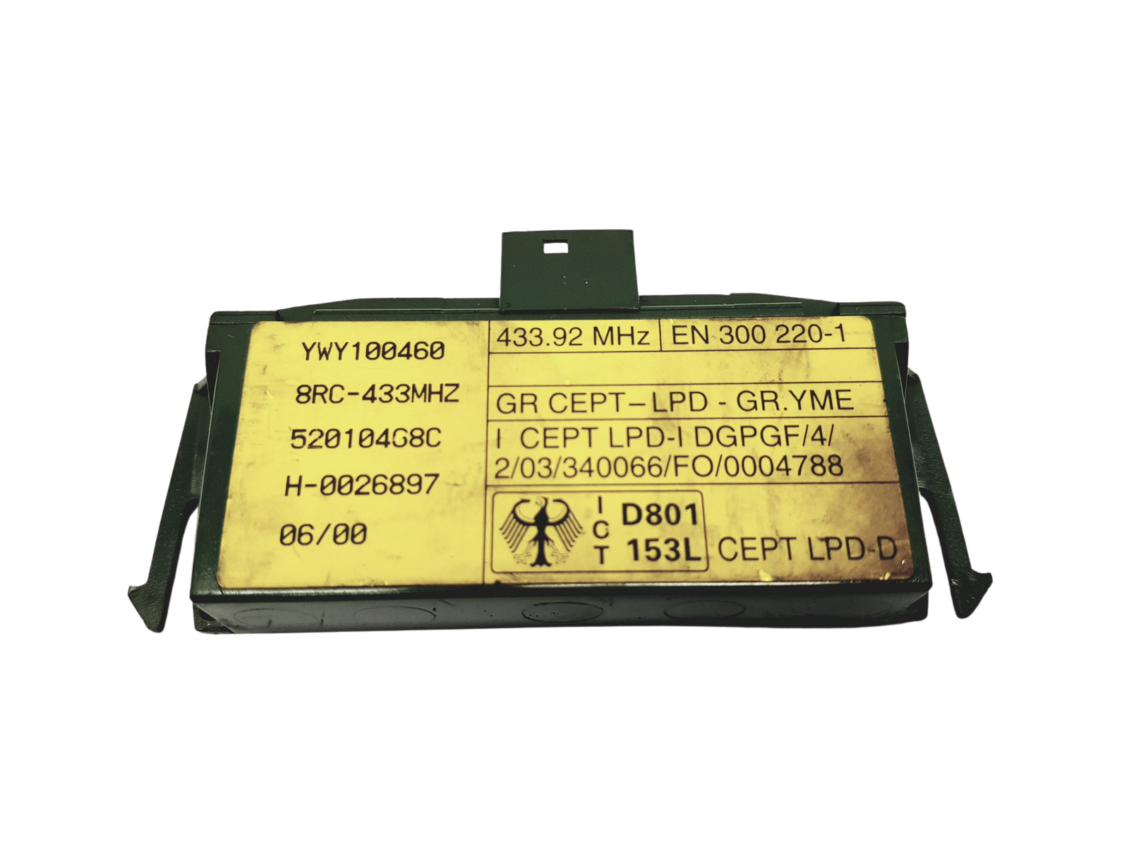 Controller Land Rover YWY100460 52010468C 30962 main product photo