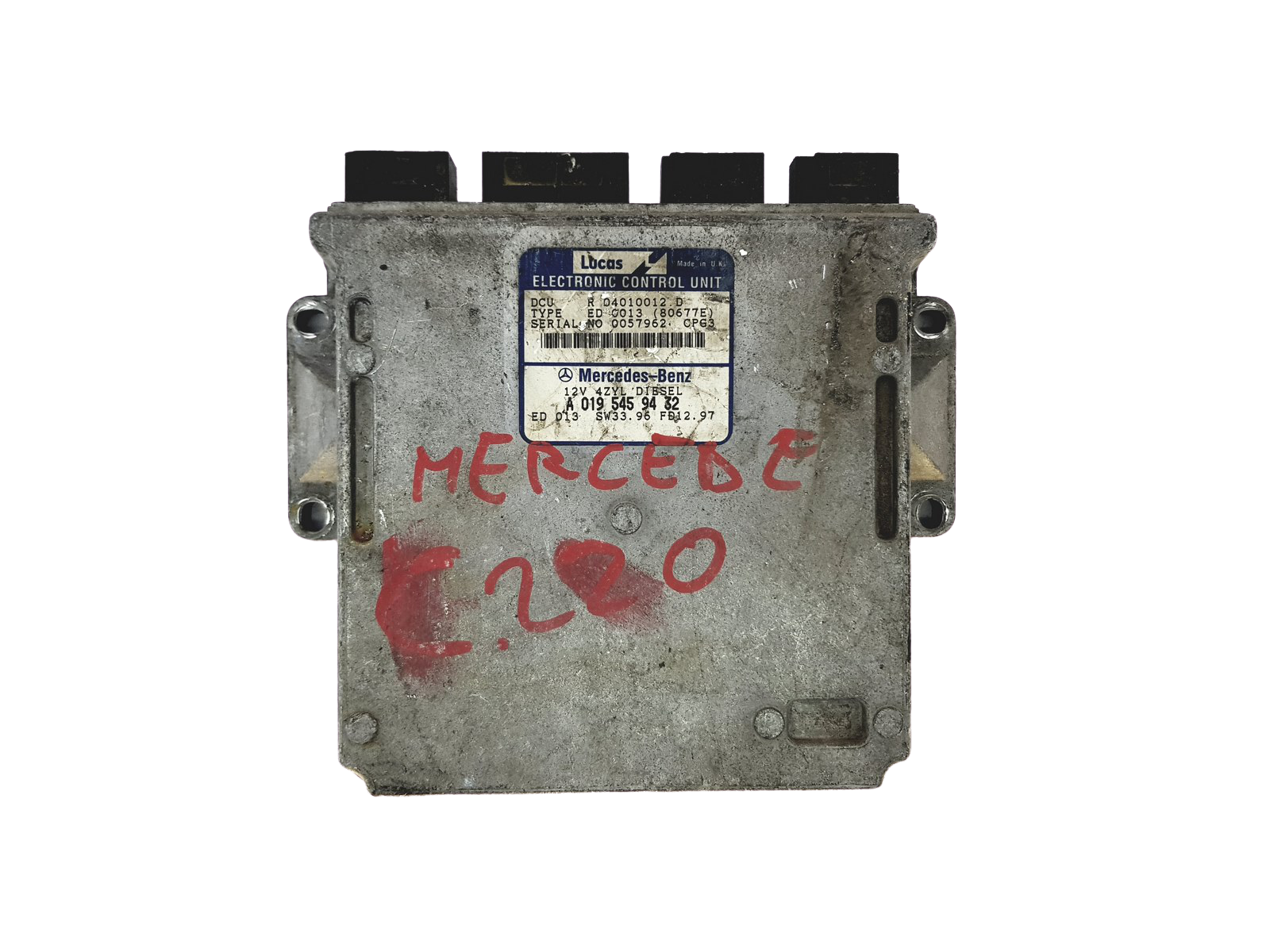 Controller A0195459432 R04010012D Mercedes Lucas 25416 main product photo