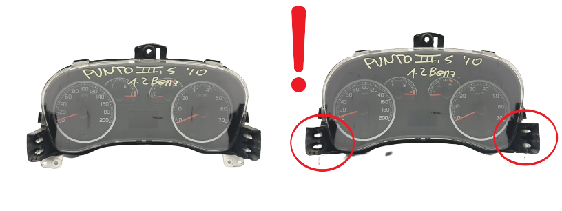 Speedometer/Instrument Cluster Fiat Panda 5550004601 04 54112 main product photo