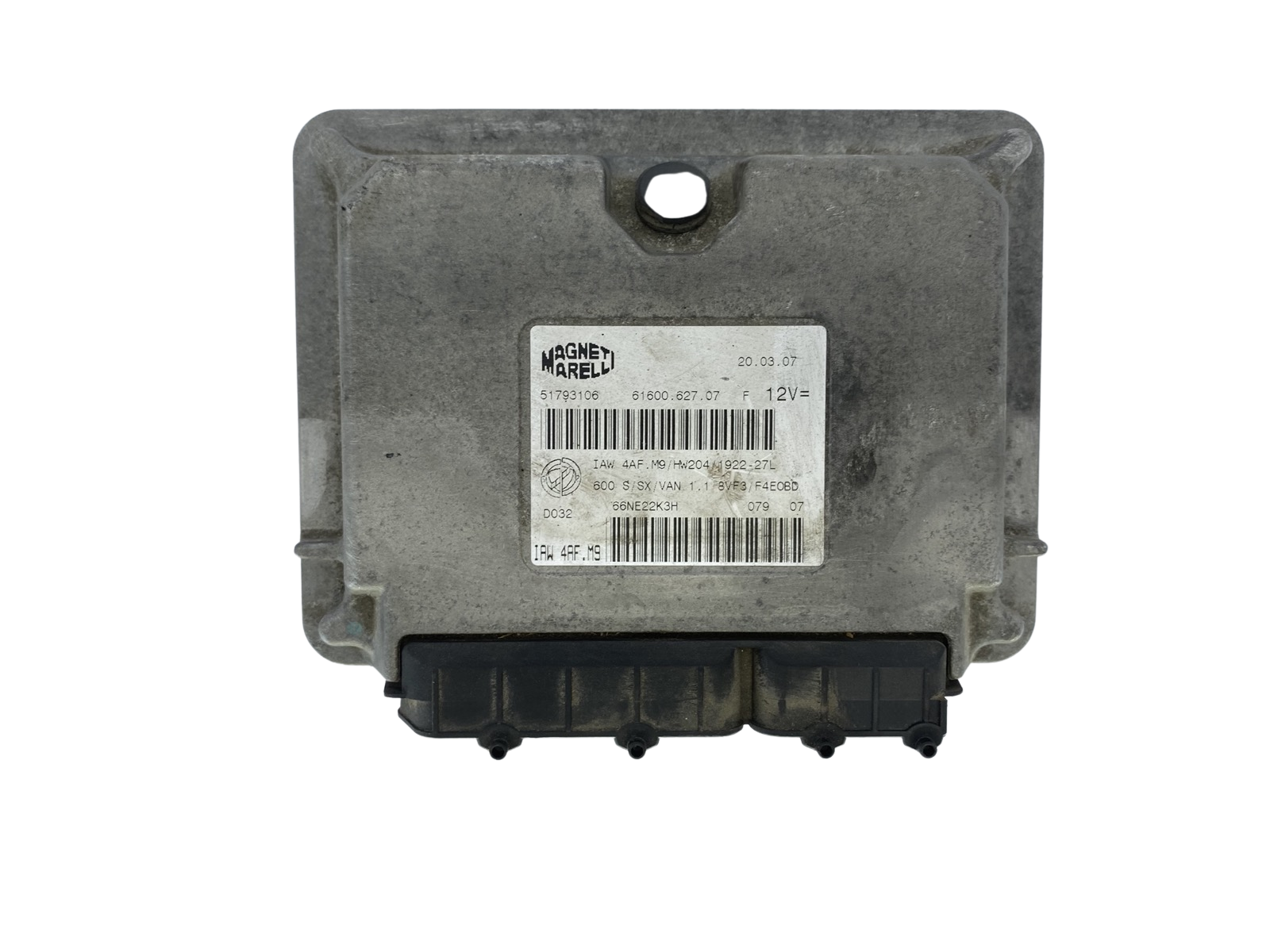 Controller 51793106 IAW4AF.M9 61600.627.07 Fiat Magneti Marelli 53275 main product photo