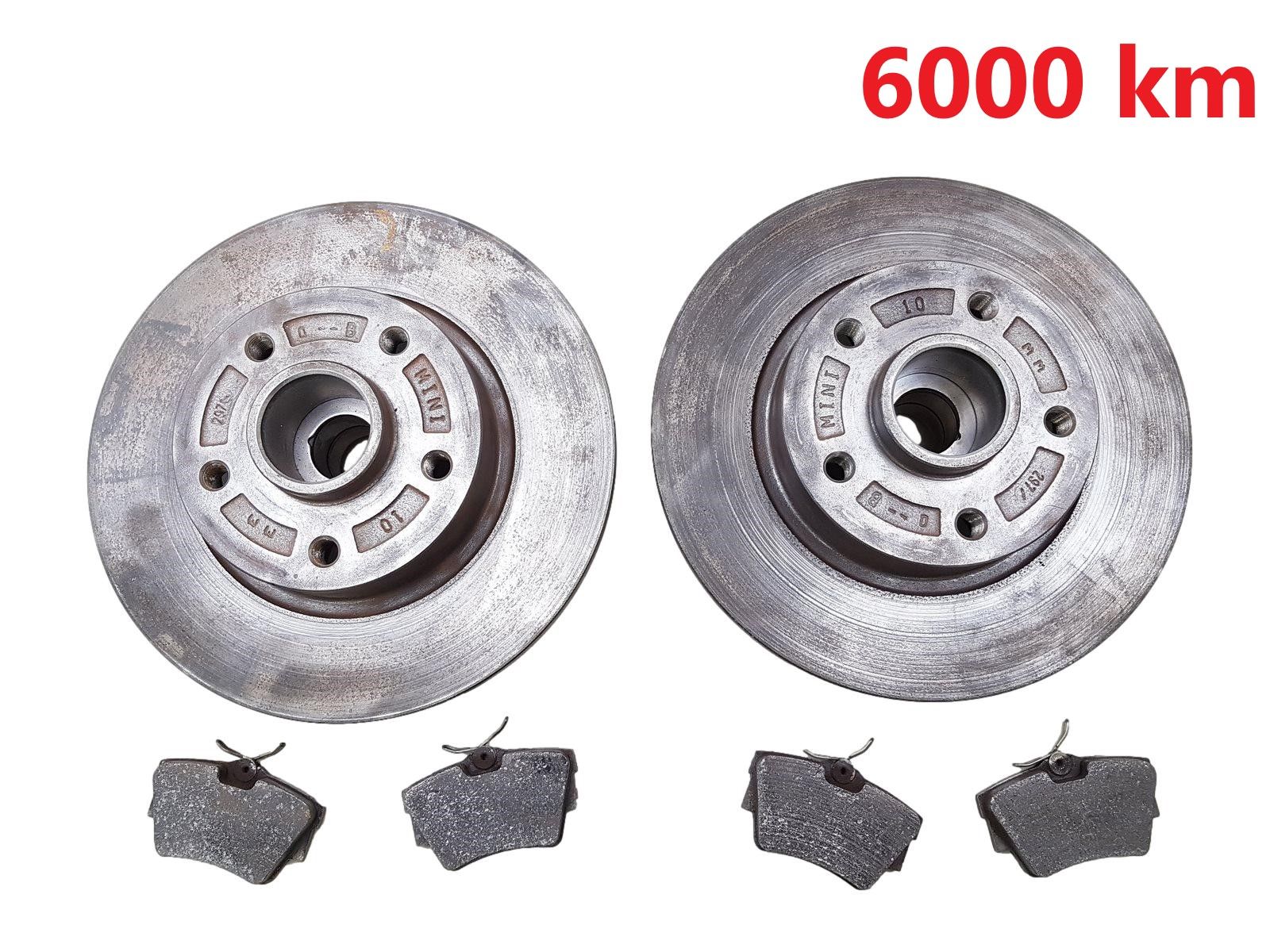 Brake Discs Kit Rear Renault Trafic 3 432022742R 440607091R 6000km main product photo