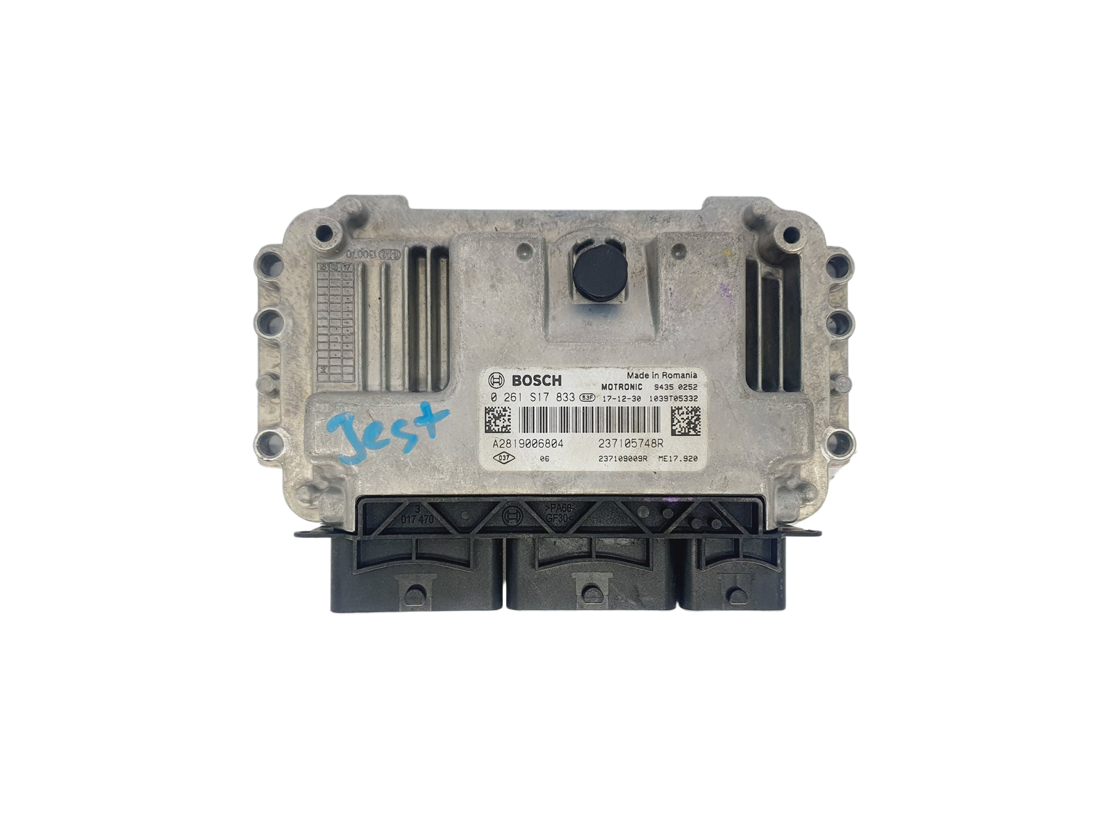 Controller 0261S17833 237105748R Renault Bosch 43845 main product photo