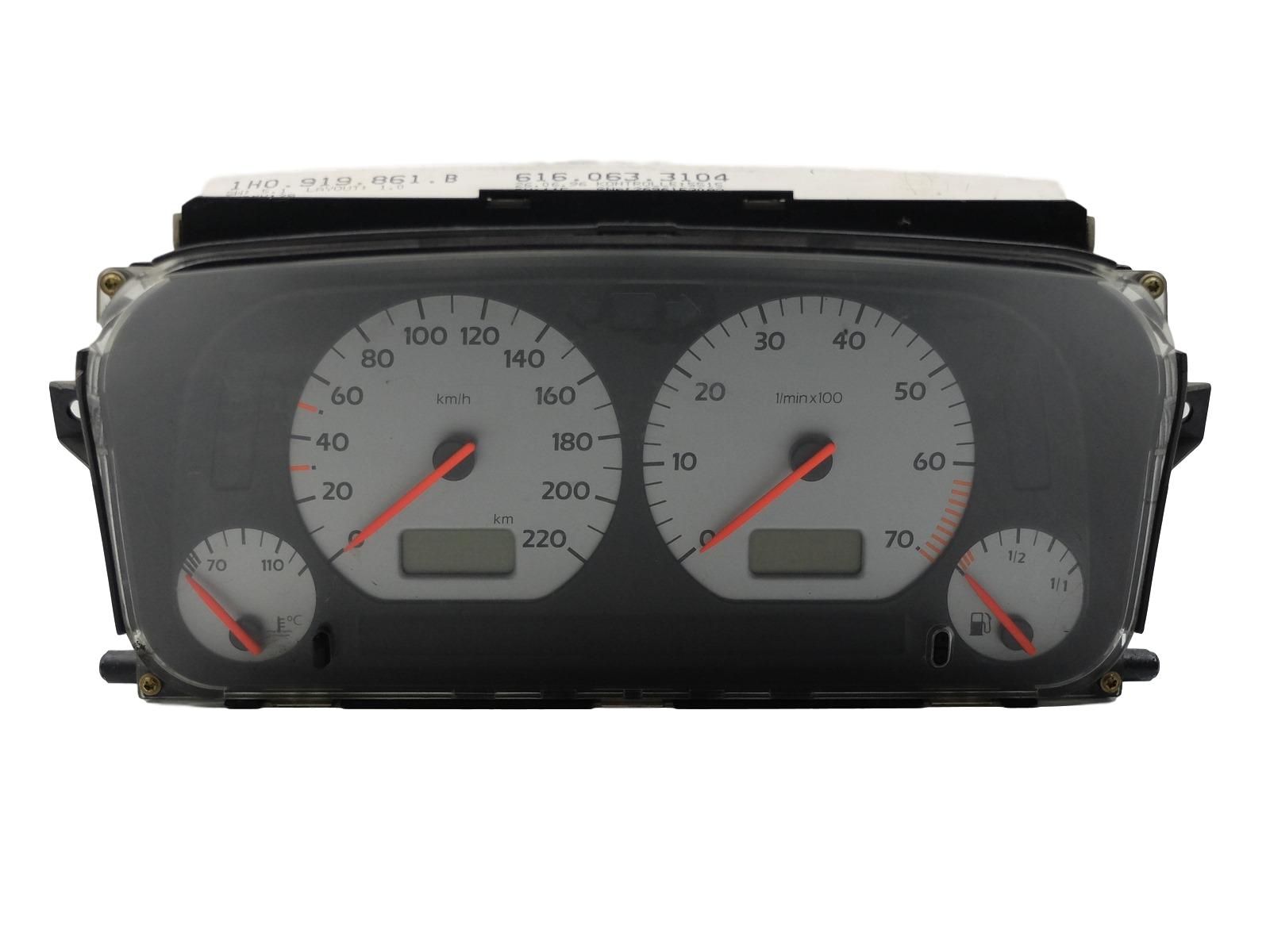 Speedometer/Instrument Cluster VW Golf III 1H0919861B 6160633104 main product photo