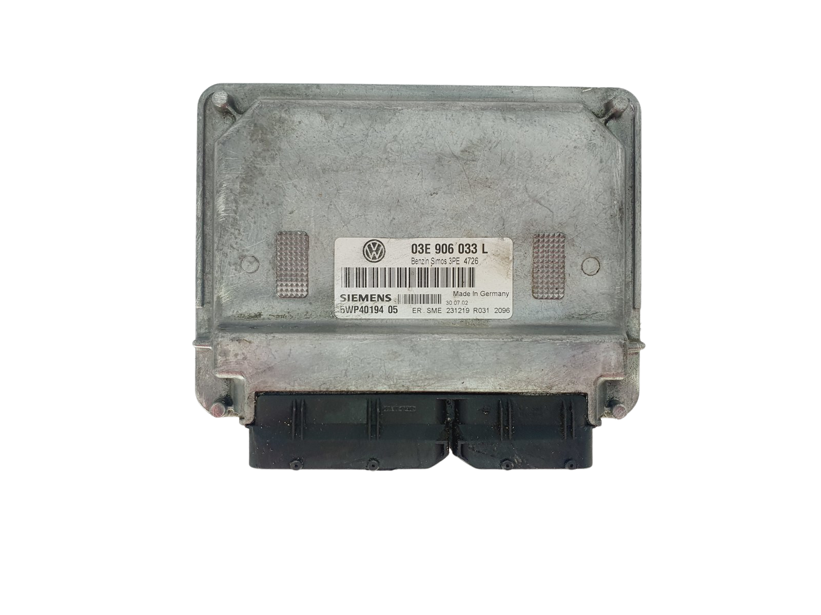 Controller 03E906033L 5WP40194 05 VW Siemens 45482 main product photo