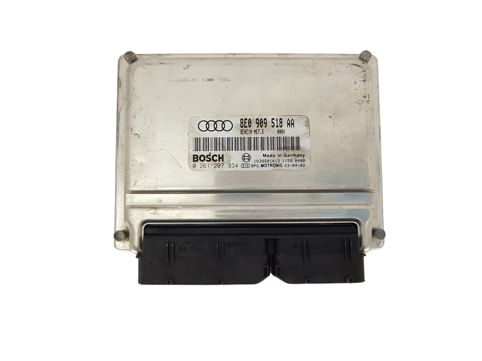Controller 8E0909518AA 0261207934 Audi Bosch main product photo