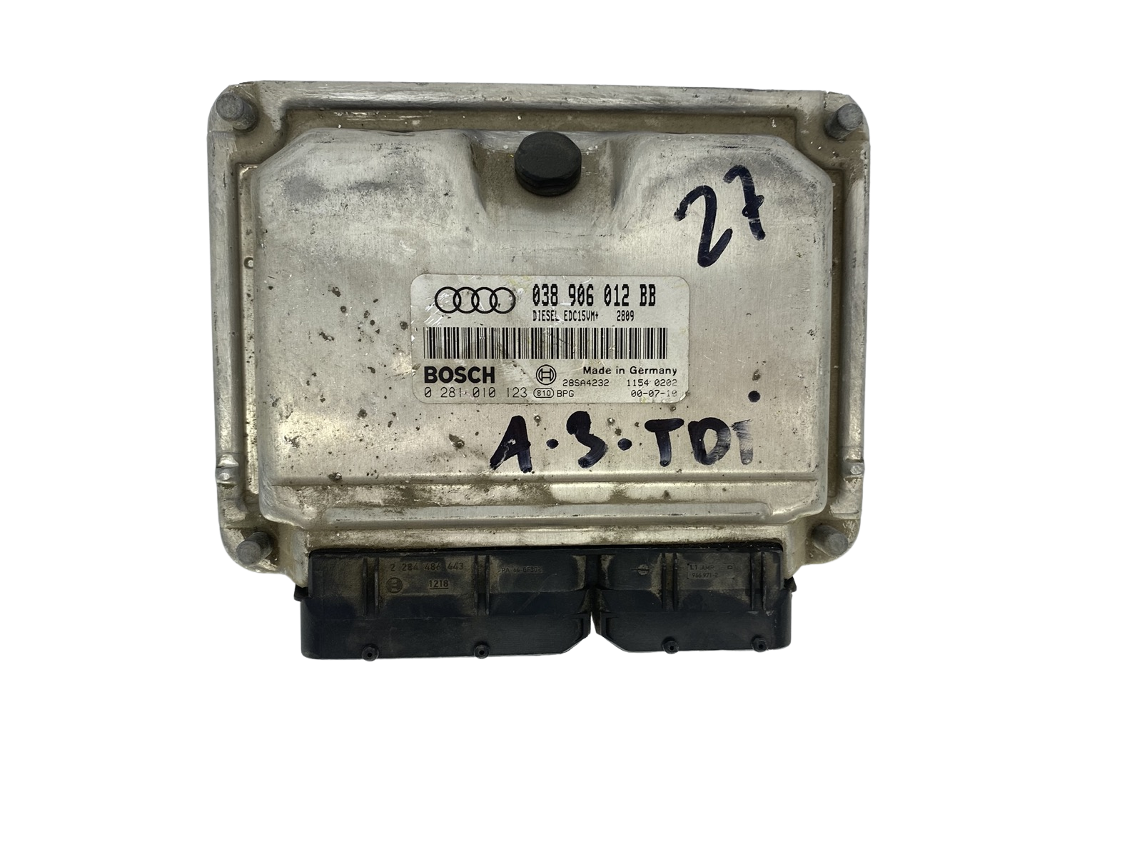 Controller 038906012BB 0281010123 Audi Bosch 51644 main product photo
