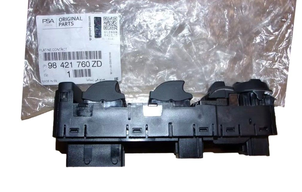 Window Opening Control Original 98421760ZD Citroen Peugeot main product photo