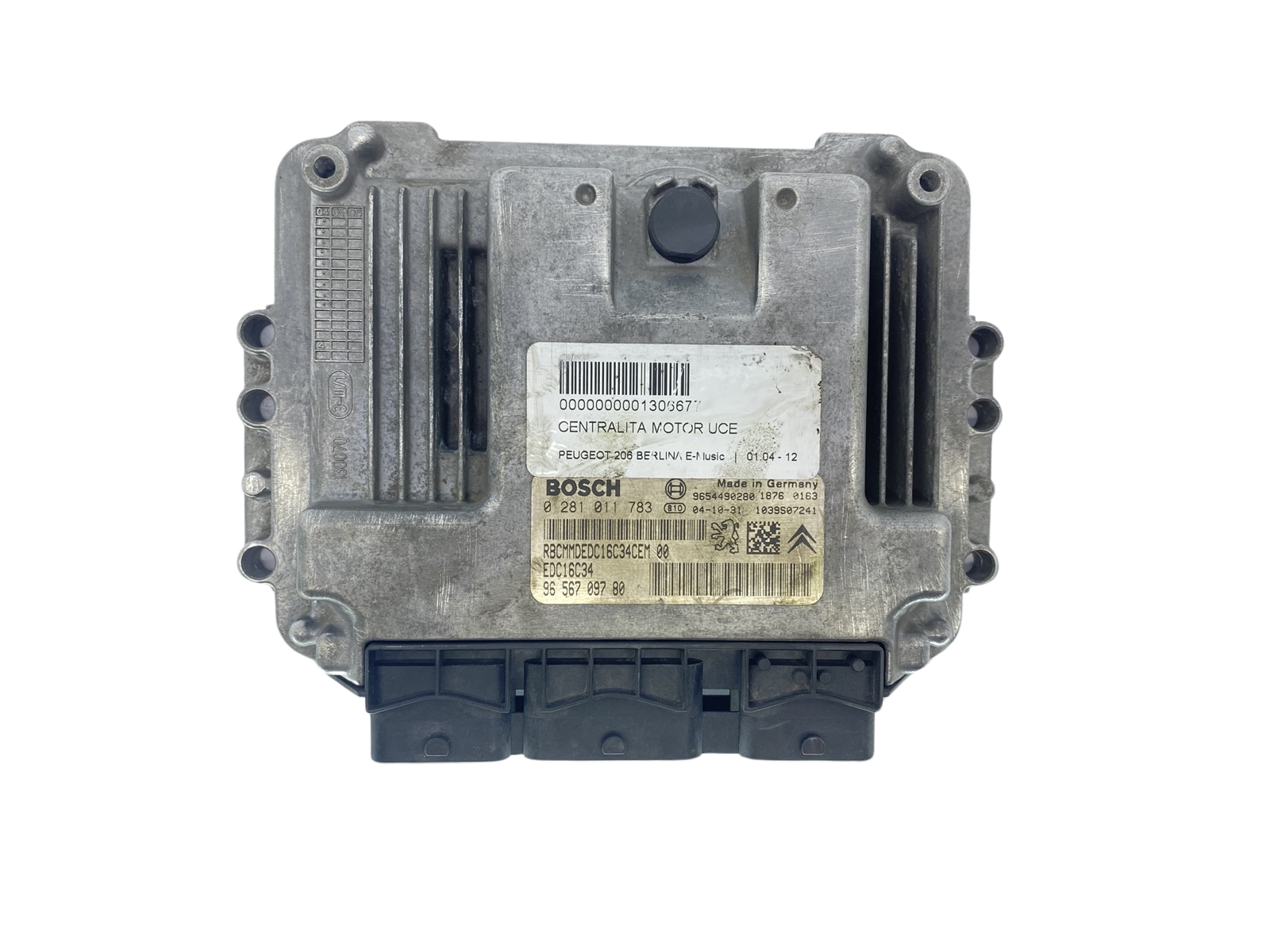 Controller 0281011783 9656709780 9654490280 PSA Bosch 63249 main product photo
