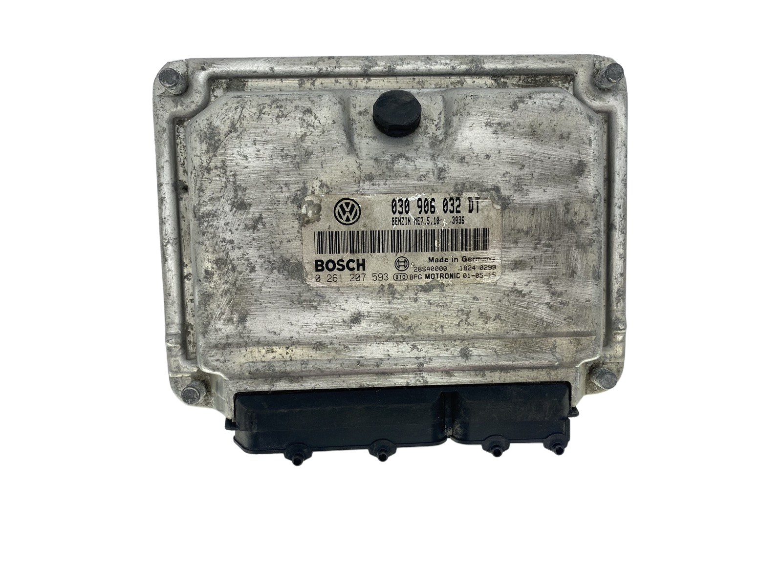 Engine Controller VW 030906032DT 0261207593 Bosch 50901 main product photo