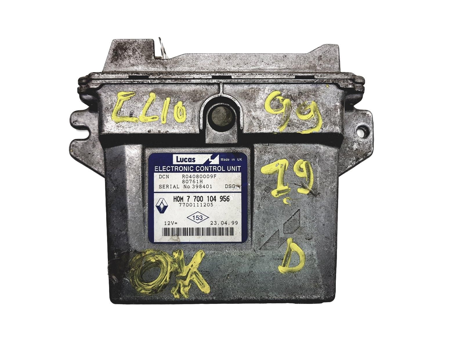 Controller 7700104956 7700111205 R04080009F Renault 2548 main product photo