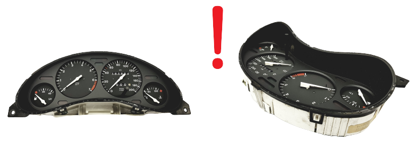 Speedometer/Instrument Cluster Opel Corsa B 88481709 90534402 50329 main product photo