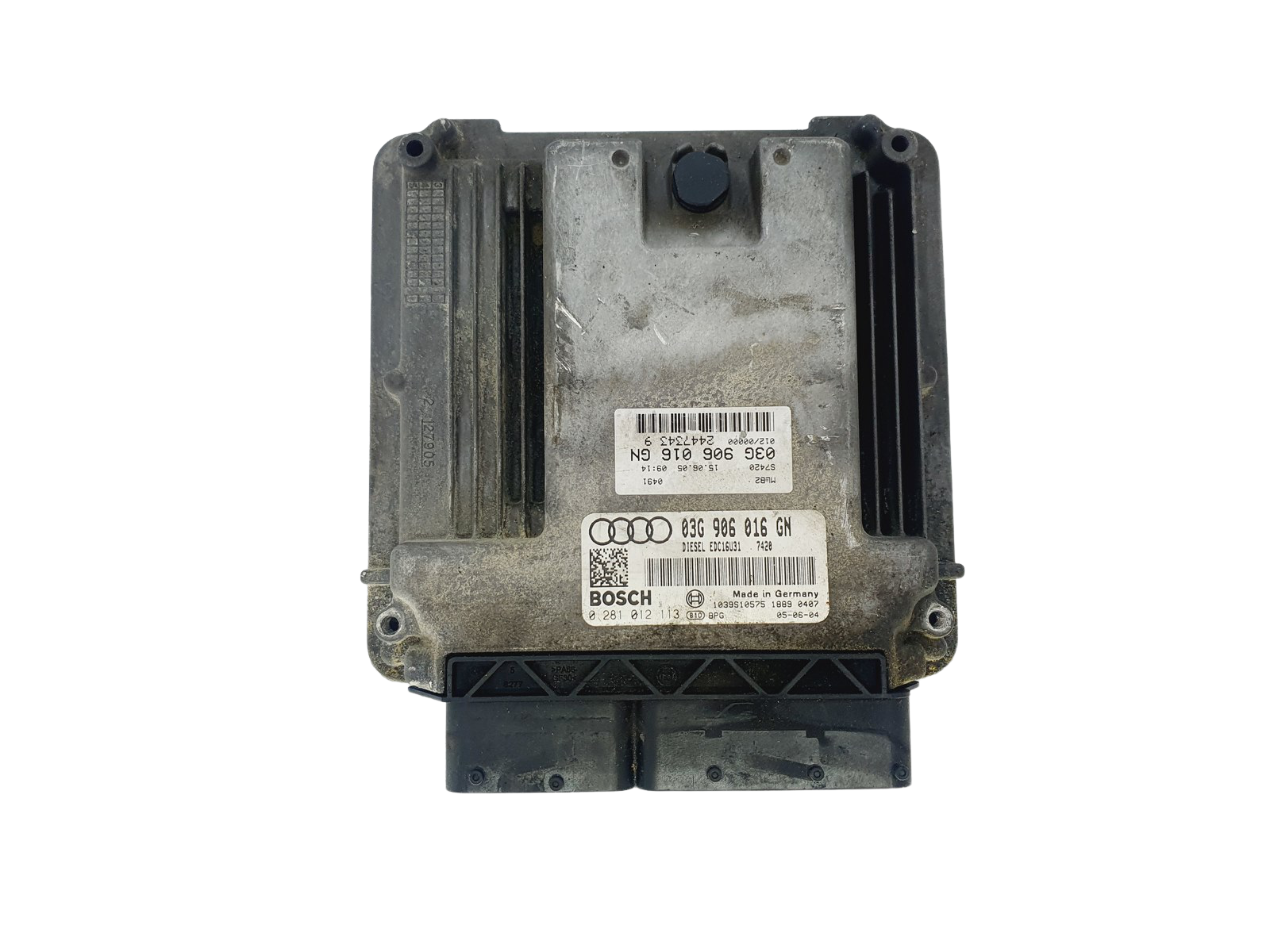 Controller 03G906016GN 0281012113 Audi Bosch 37694 main product photo
