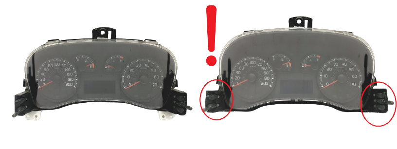 Speedometer/Instrument Cluster Fiat Panda 5550004601 04 54583 main product photo
