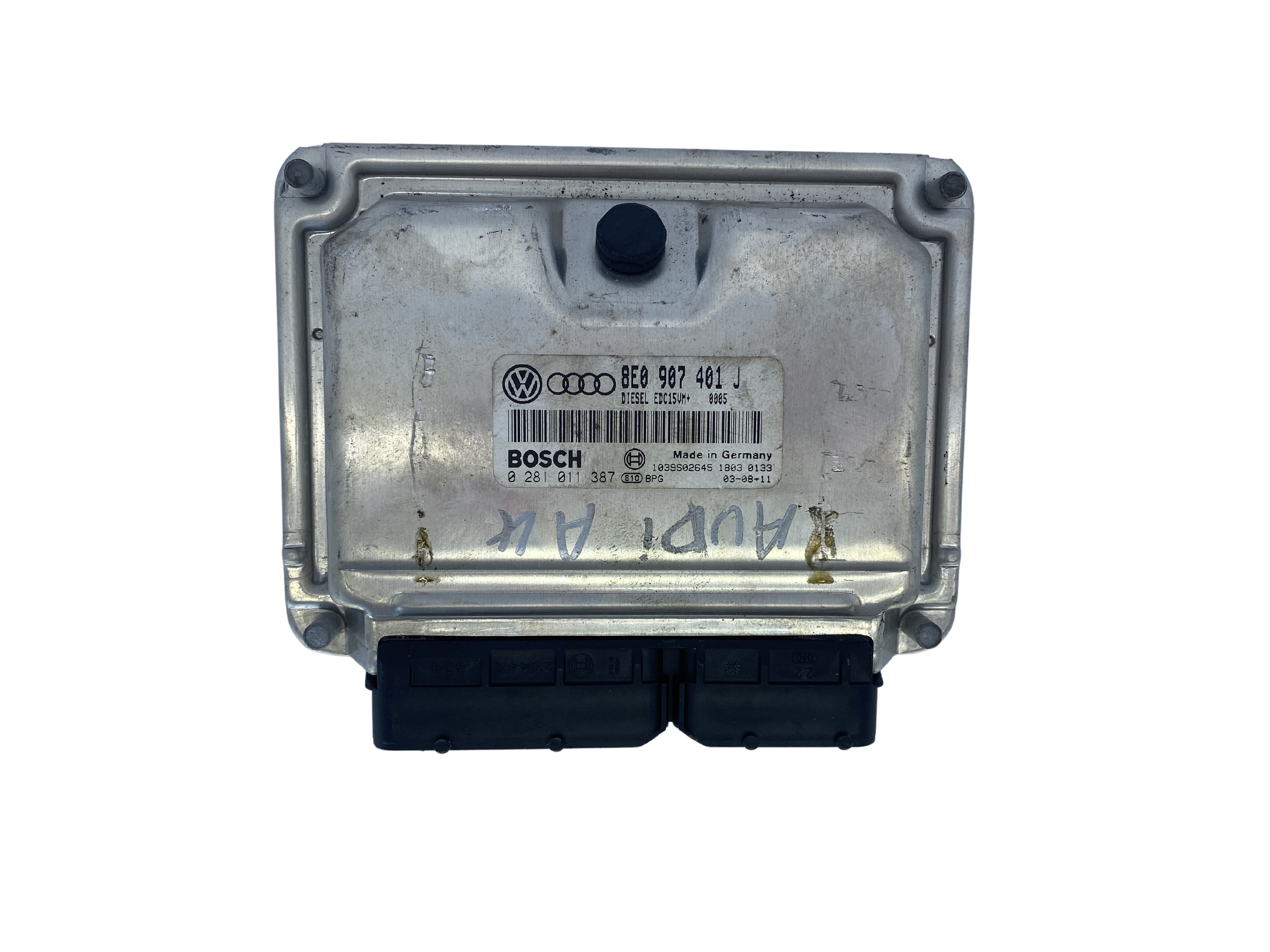 Controller VW Audi 8E0907401J 0281011387 Bosch 51001 main product photo