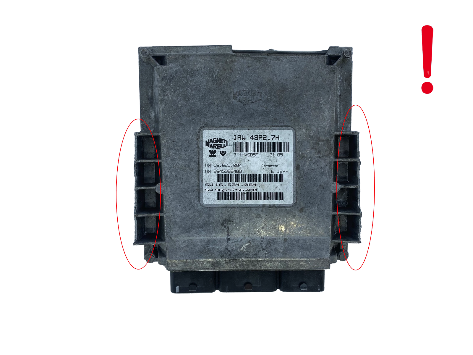 Controller PSA 9655756780 IAW48P2.7H 9645989480 Magneti Marelli 48470 main product photo