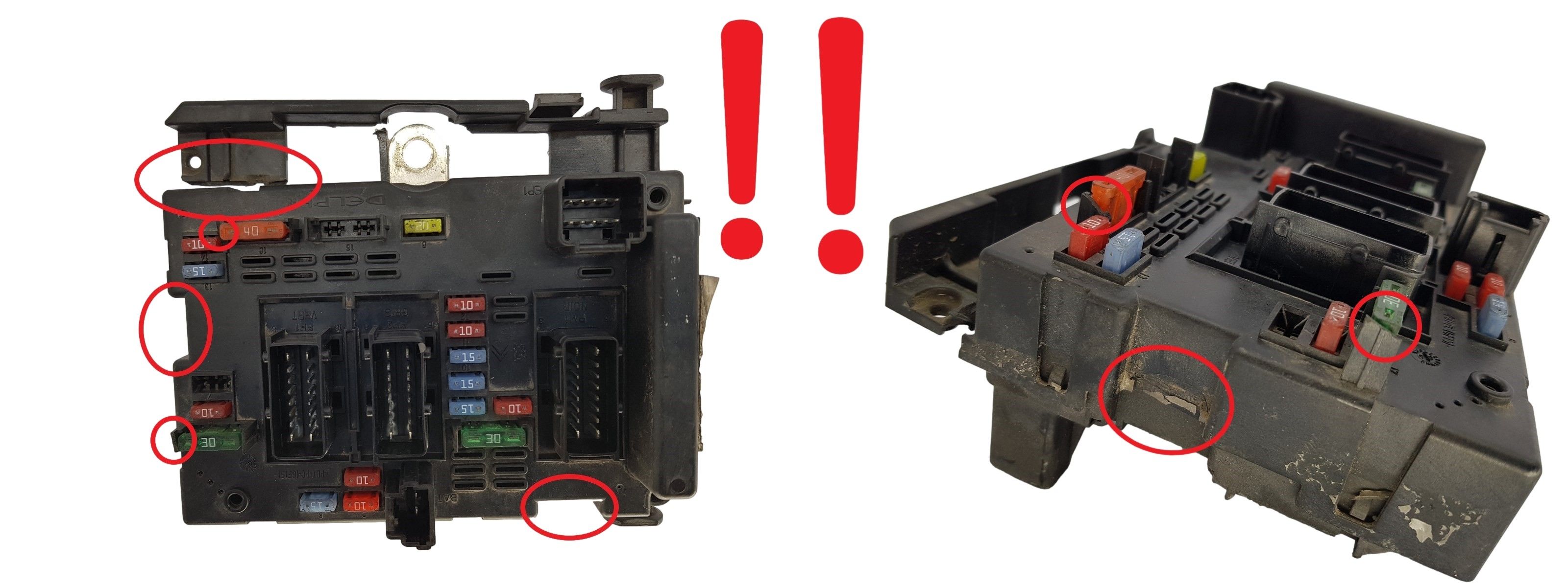 Controller BSM B3 9650664080 PSA Delphi 1380 main product photo