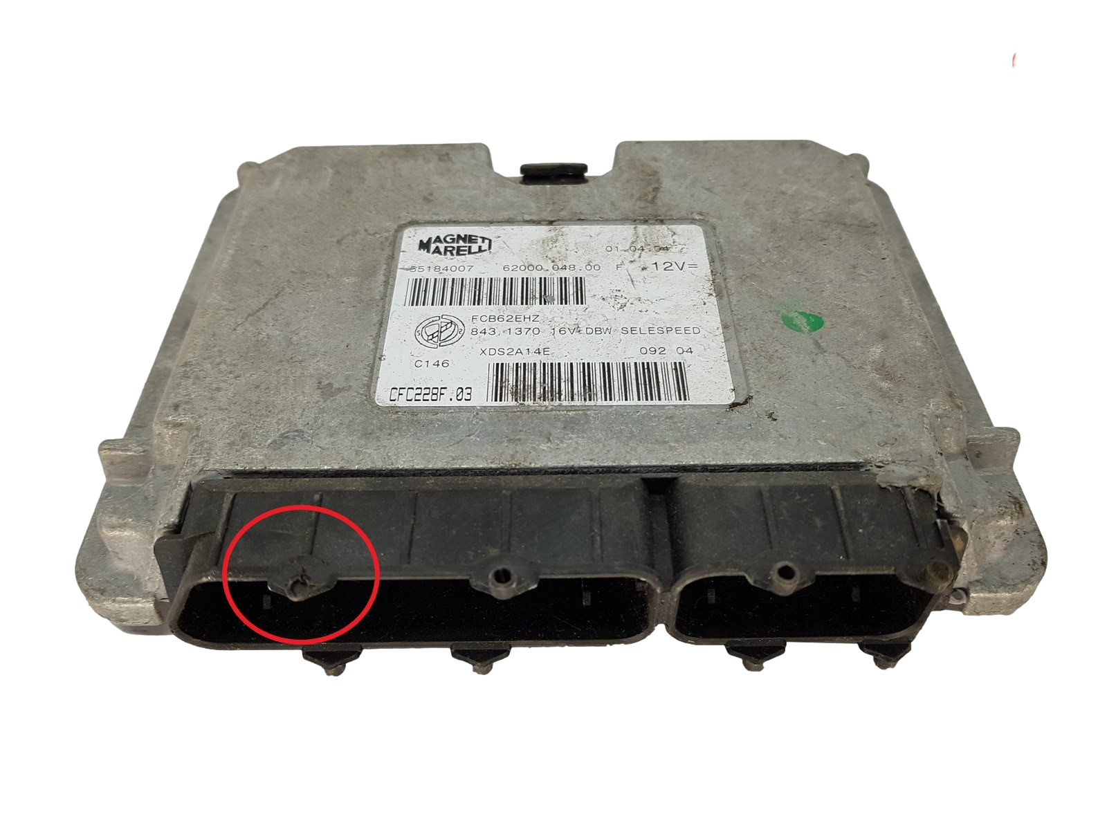 Controller 55184007 62000.048.00 CFC228F.03 Magneti Marelli Lancia main product photo