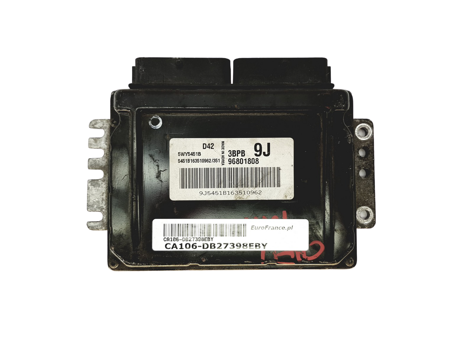 Controller 5WY5451B 96801808 D42 3BPB 9J Chevrolet Kemsco 27398 main product photo