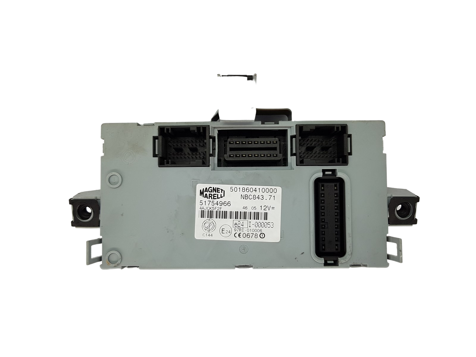 Controller BSI Fiat 51754966 501860410000 NBC843.71 Magneti Marelli 19869 main product photo