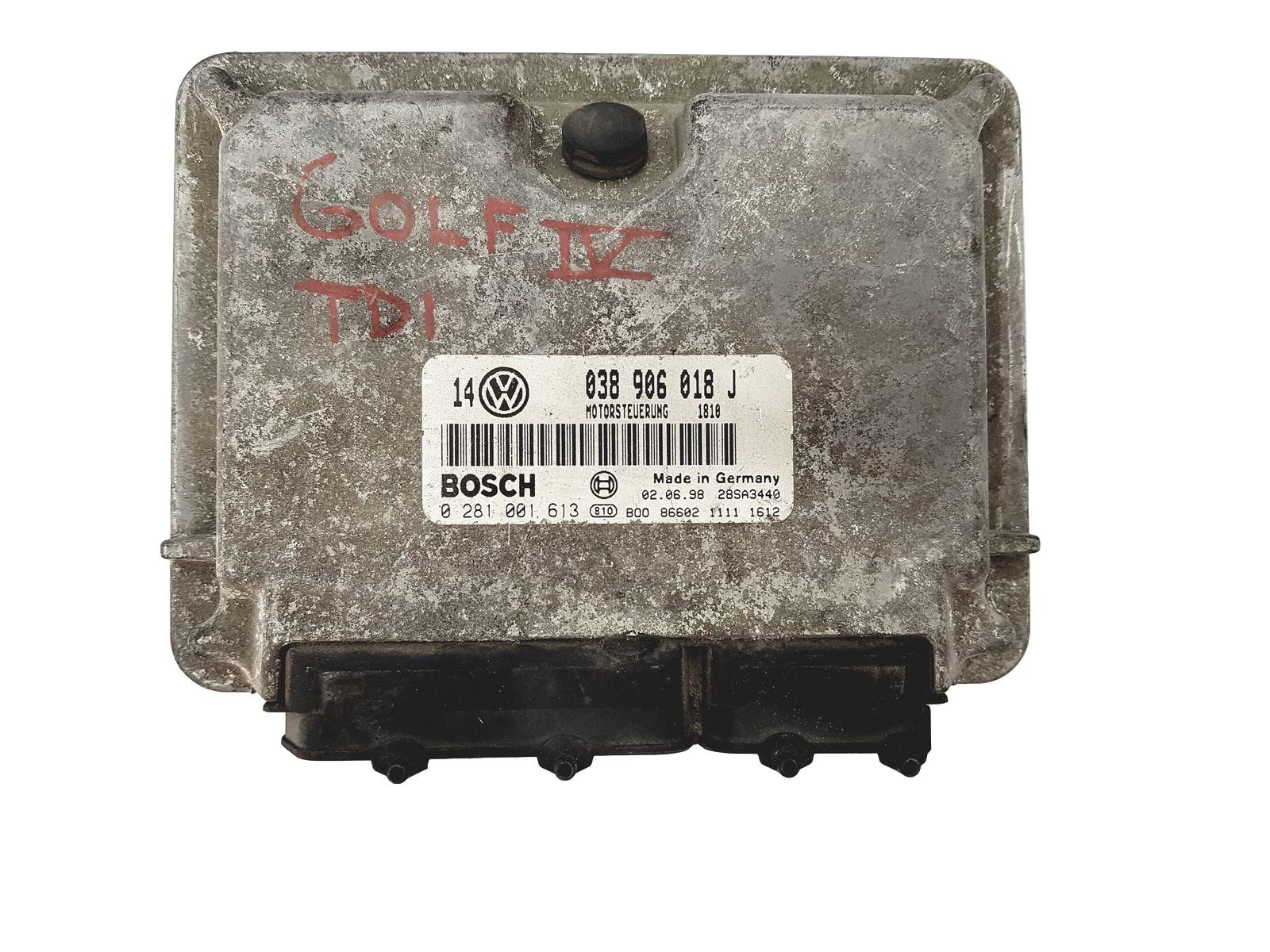 Controller 038906018J 0281001613 VW Bosch main product photo