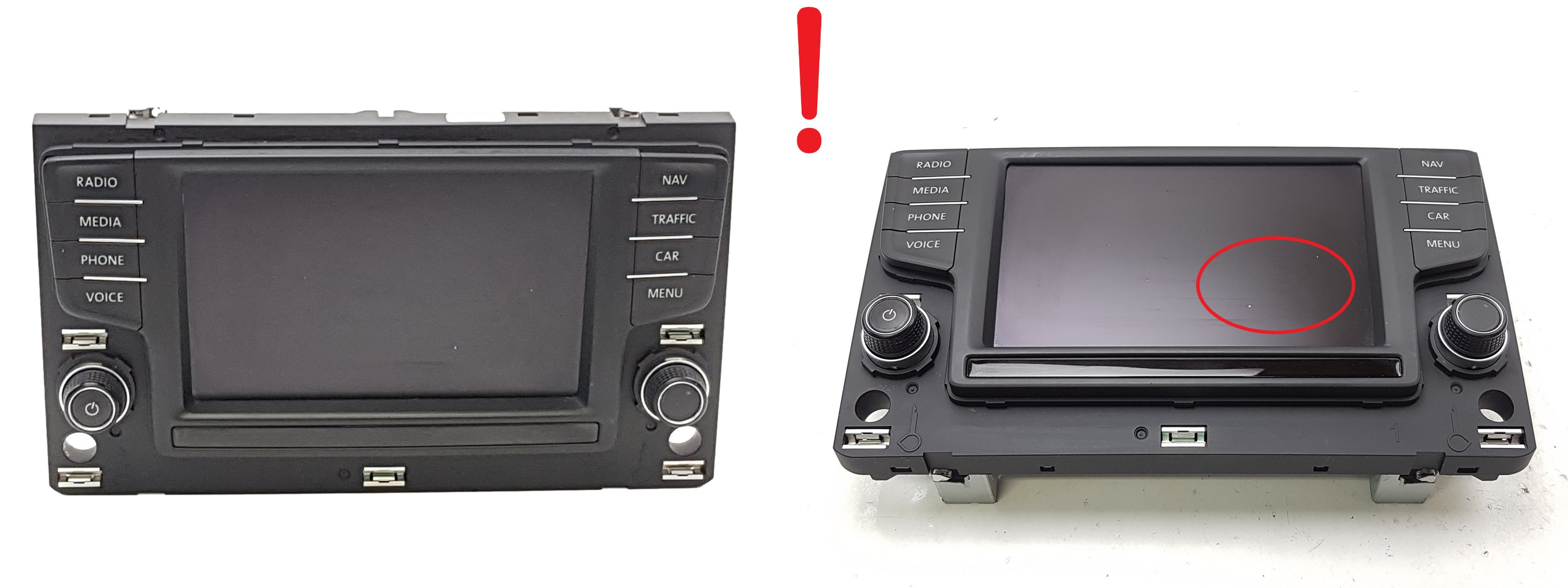 Radio Display Navi Volkswagen 3G0919605D ABT Std2 Nav main product photo