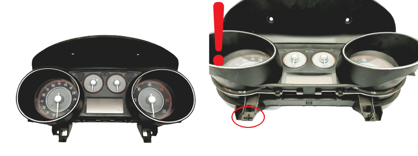 Speedometer/Instrument Cluster Fiat Punto Evo 51852802 503003061701 main product photo