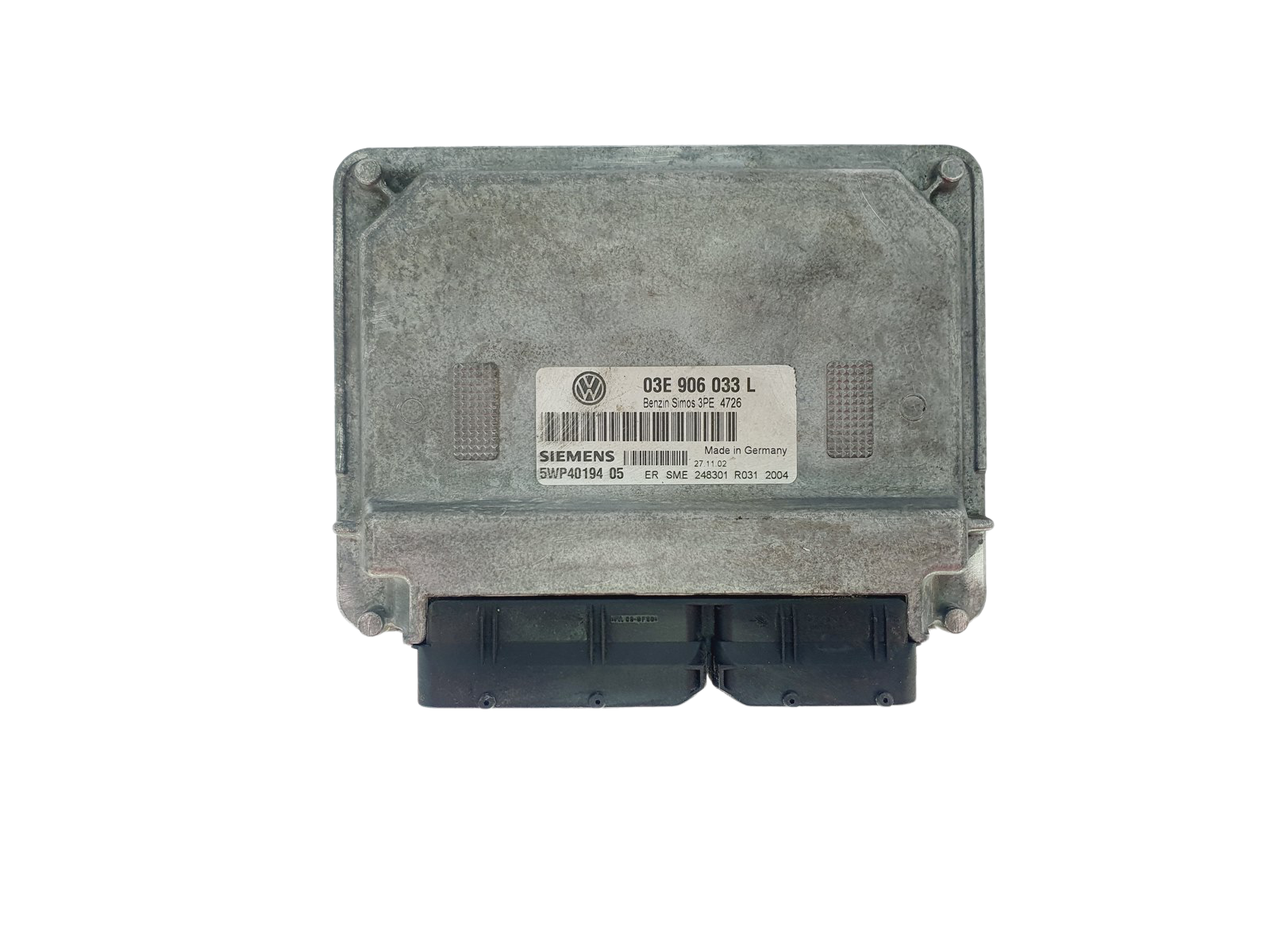 Controller 03E906033L 5WP40194 05 VW Siemens 45477 main product photo