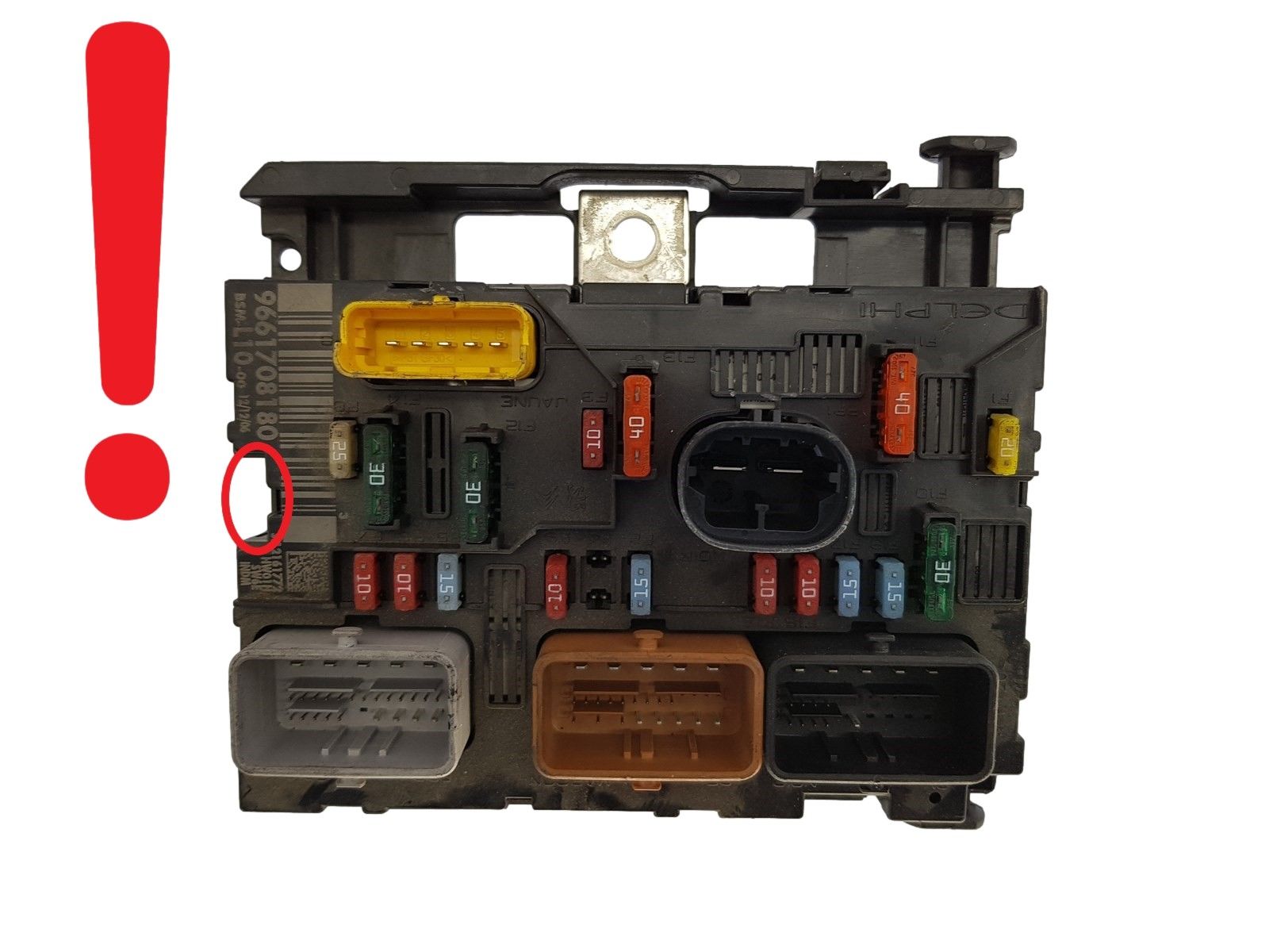 Controller BSM-L10-00 9661708180 PSA Delphi 1231 main product photo