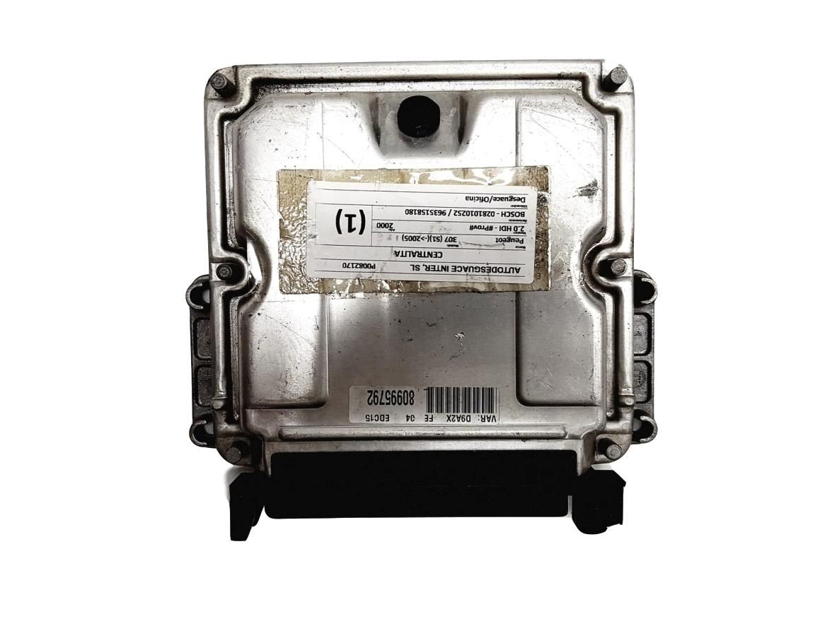 Controller 0281010252 9635158180 28FM0156 PSA Bosch main product photo