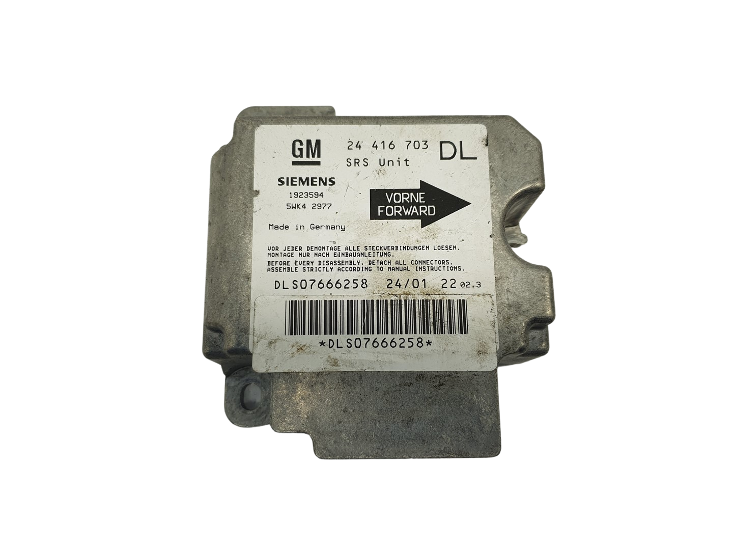 Controller 24416703 DL 5WK42977 Opel Siemens main product photo