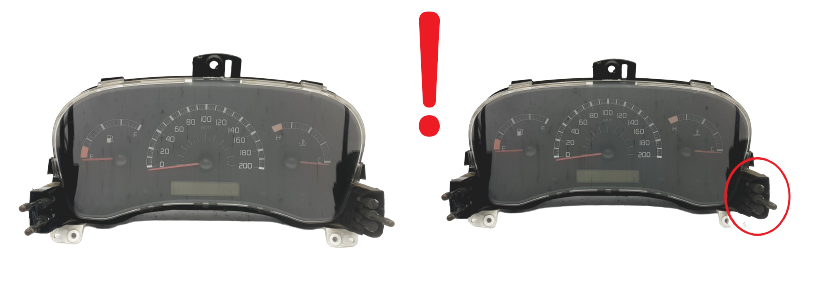 Speedometer/Instrument Cluster Fiat Panda 46801545 503000360300 58503 main product photo