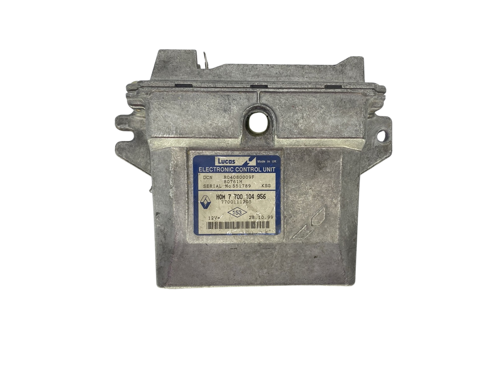 Controller 7700104956 7700111205 R04080009F 80761H Renault 56169 main product photo