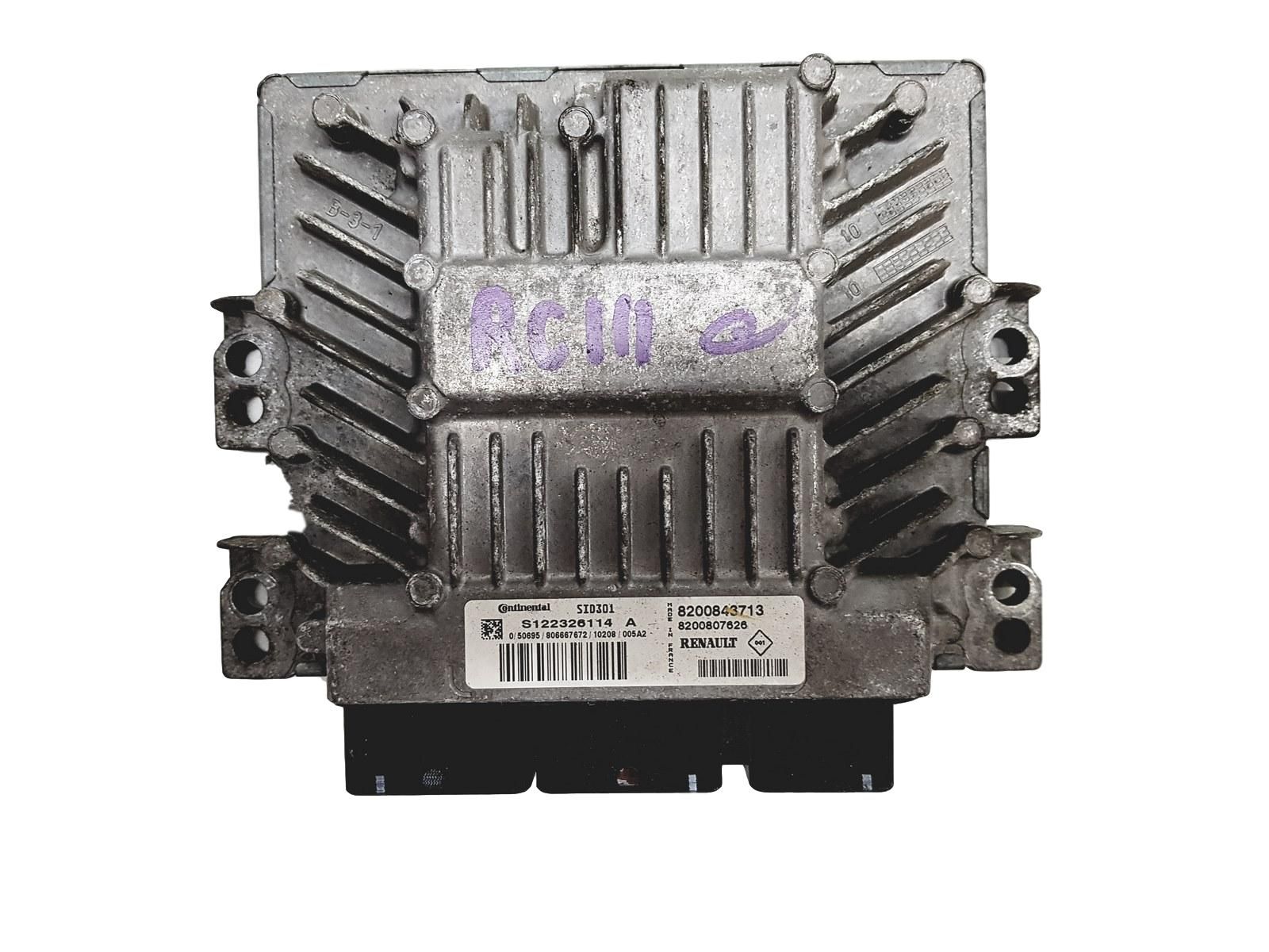 Controller S122326114A SID301 8200843713 8200807626 Renault 12683 main product photo