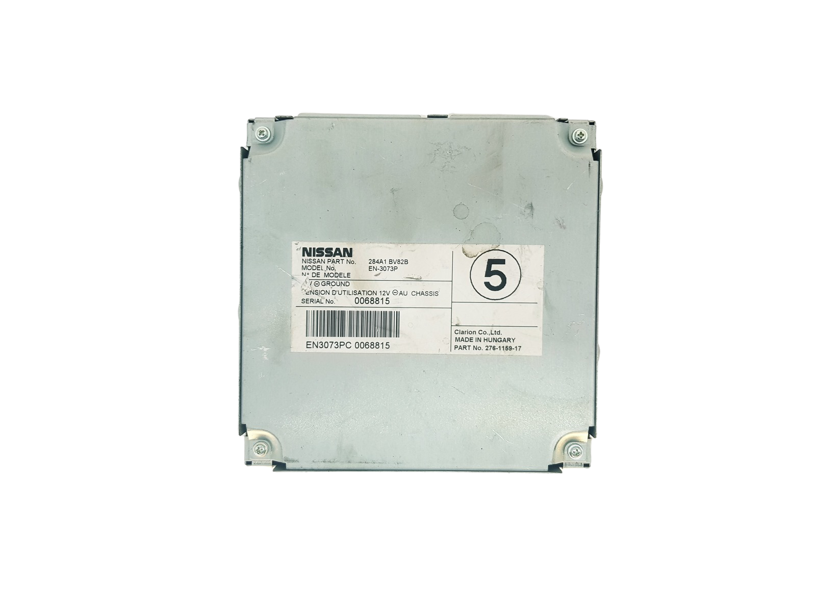 Controller 284A1BV82B EN-3073P Nissan Clarion main product photo