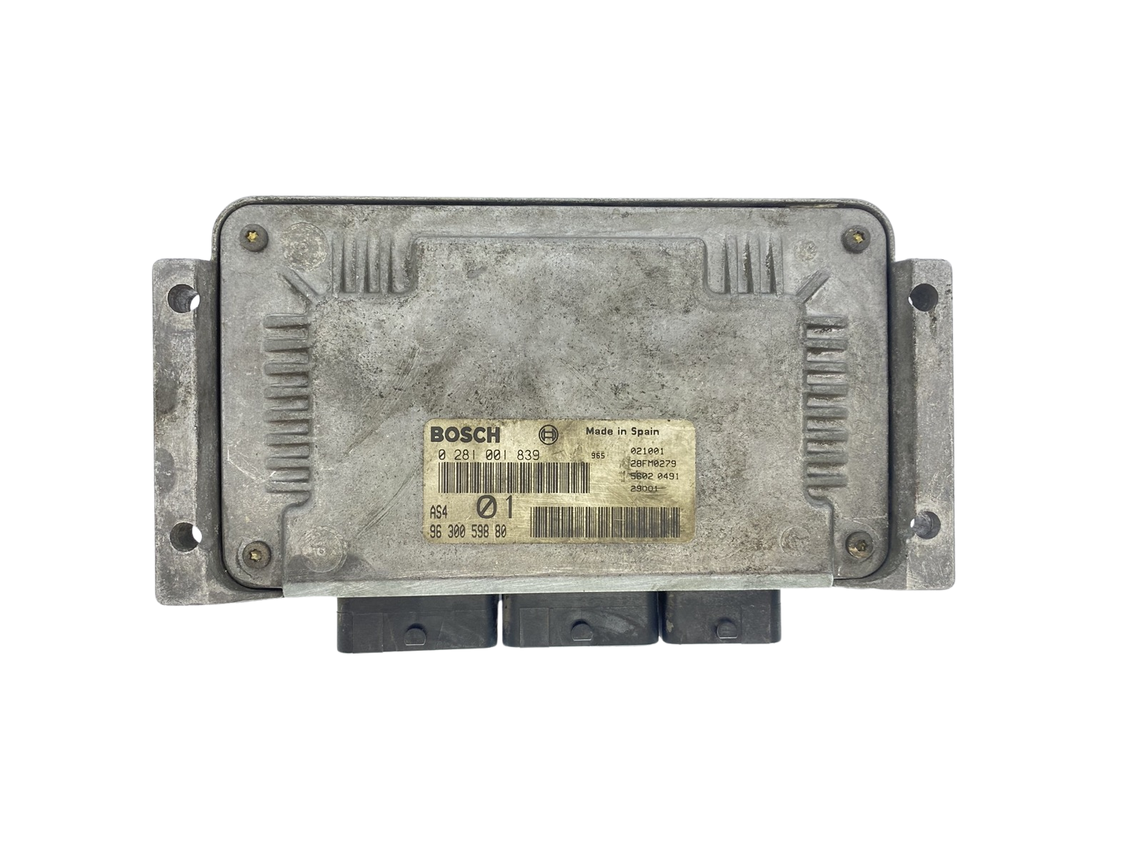 Controller 0281001839 9630059880 28FM0279 PSA Bosch 63138 main product photo