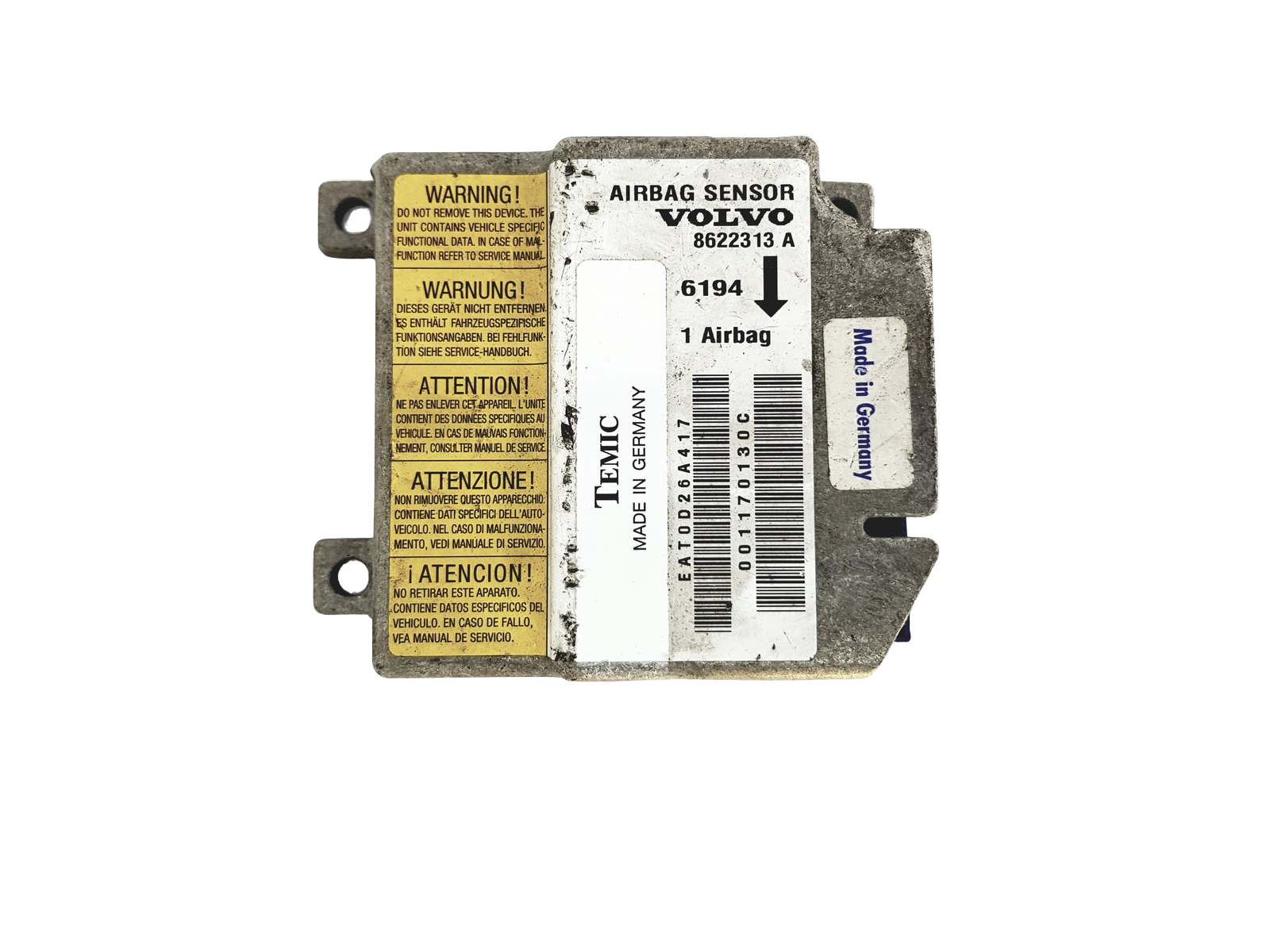 Controller Moduł 8622313A 001170130C Volvo Temic main product photo