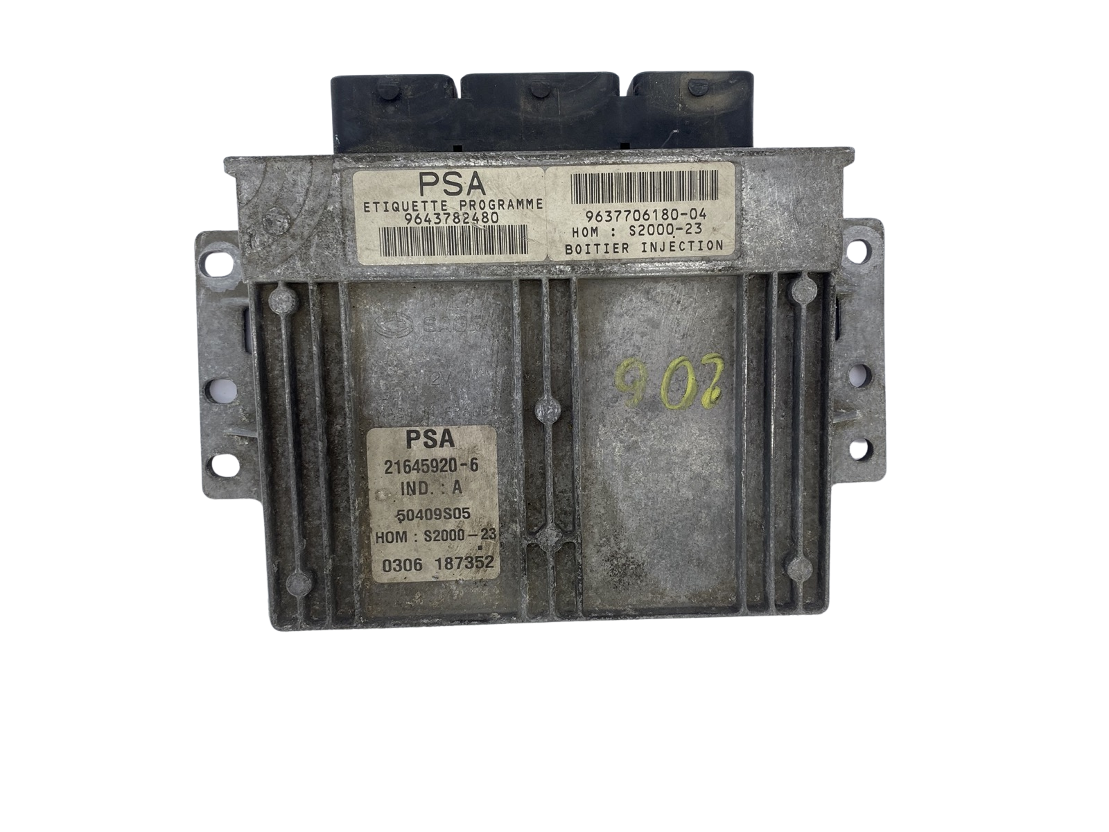 Controller 9643782480 9637706180-04 21645920-6 PSA Sagem 52856 main product photo