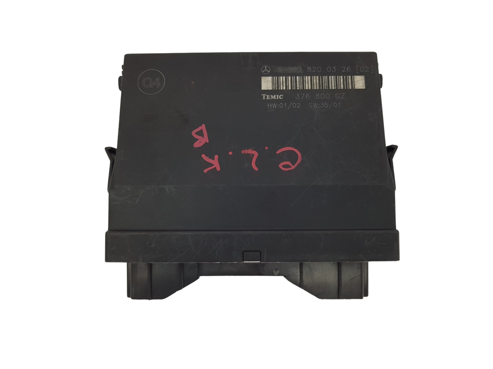 Controller Mercedes A2098200326 376800GZ Temic 20127 main product photo
