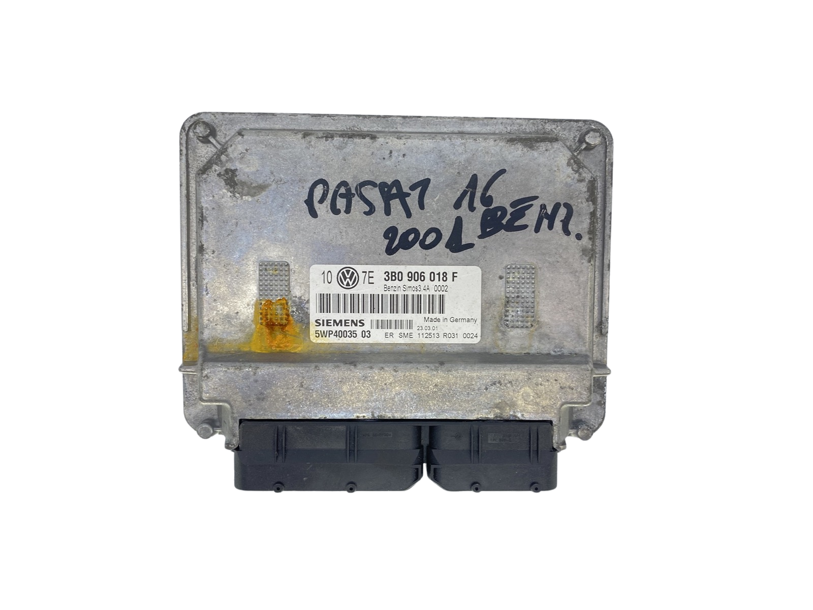 Controller 3B0906018F 5WP40035 03 Volkswagen Siemens main product photo