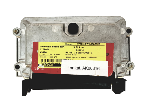 Controller 0261206214 9632693880 26FM0657 PSA Bosch 19025 main product photo