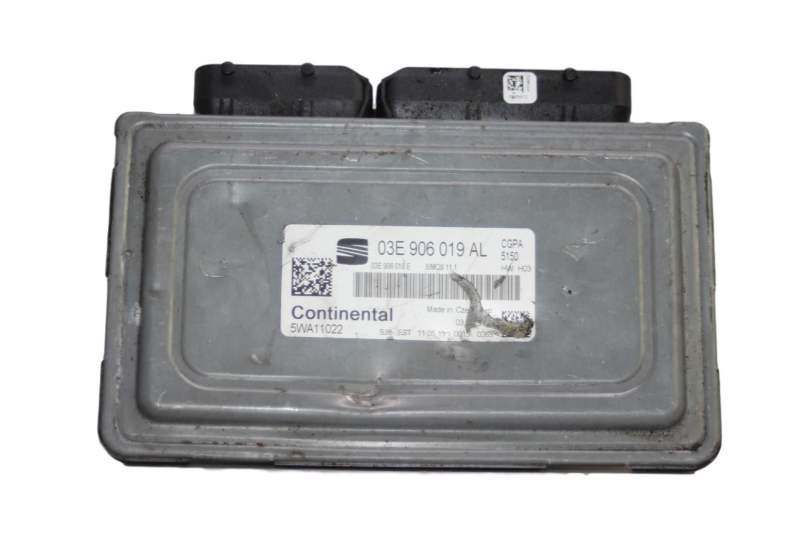 Engine Controller 03E906019AL 5WA11022 Seat main product photo