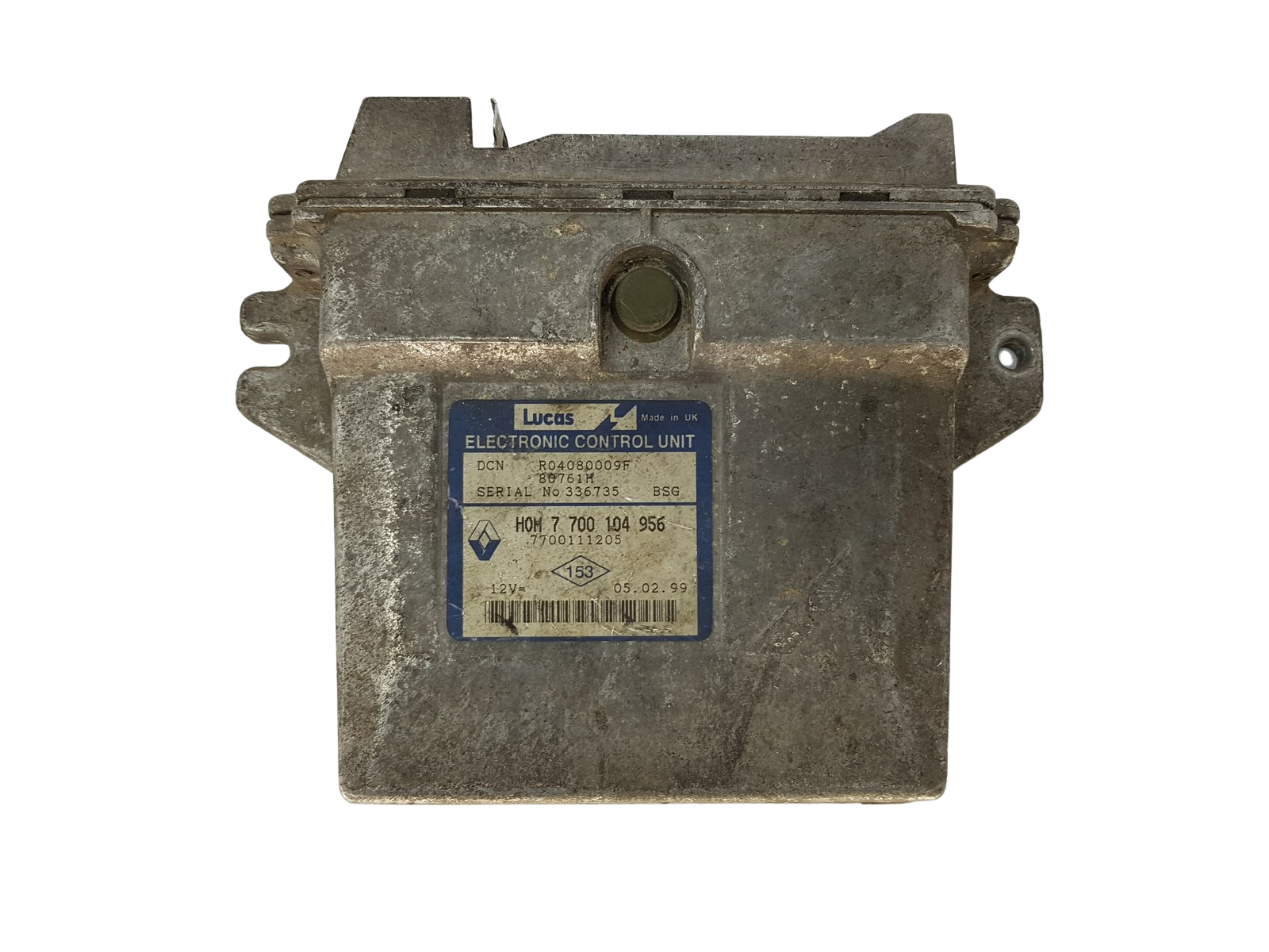 Controller 7700104956 7700111205 R04080009F 80761H Renault 16150 main product photo