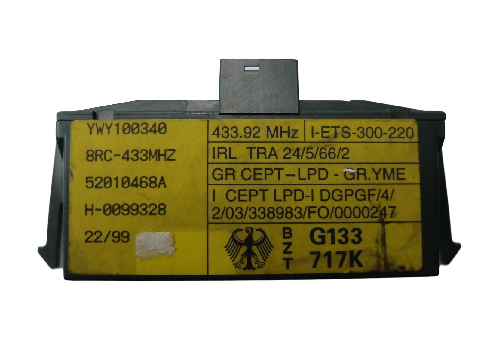 Controller Land Rover YWY100340 52010468A main product photo