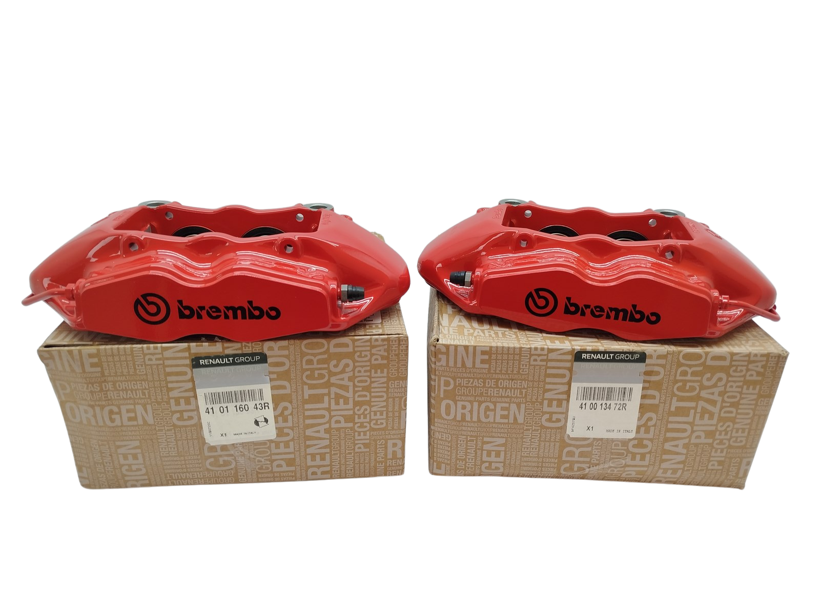Brake calipers Front Renault Megane 4 RS 410116043R 410013472R Brembo main product photo