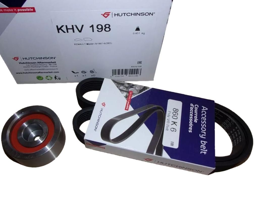 Drive Belt Tensioner KHV198 7701477570 Renault Hutchinson main product photo